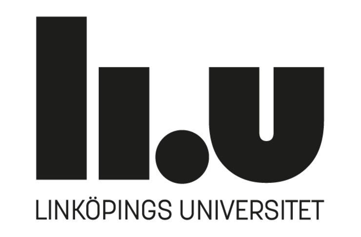Logo of Linköping University.